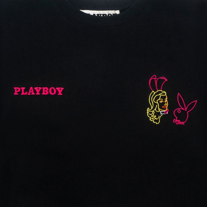 Black Playboy Playmates Men's Shirts | 18WEVZUIQ