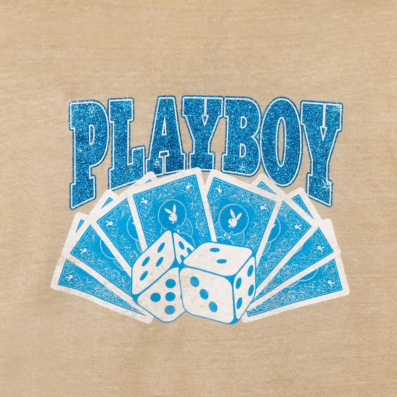 Brown Playboy Casino Long Sleeve Men's Shirts | 83AODPEZF