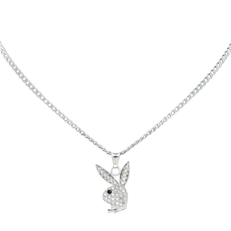 Gold Playboy The Dainty Necklace Women's Jewelry | 43EYUGCTL