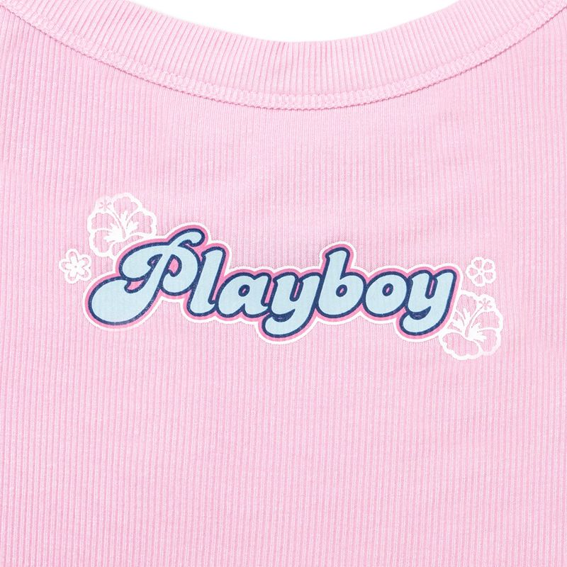 Purple Playboy Coconut Girl Women's Tank Tops | 86LAQNFJS