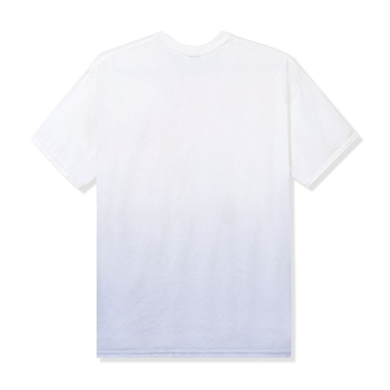 White Playboy Ombre Crest Men's Shirts | 92EBNYWJV