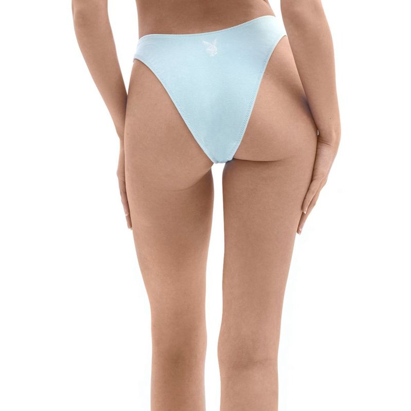 Mint Playboy Terry High Side Bikini Bottom Women's Swimwear | 10LYHAWXD