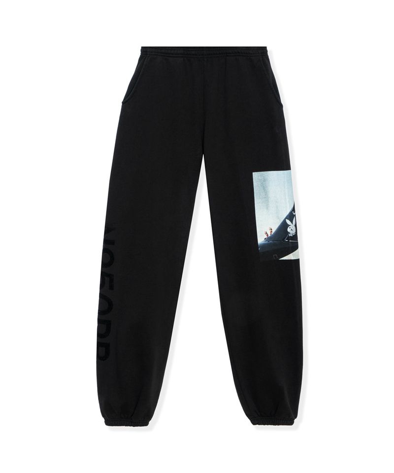 Purple Playboy Aviation Wings N950pb Men's Sweatpants | 06URQCVFT